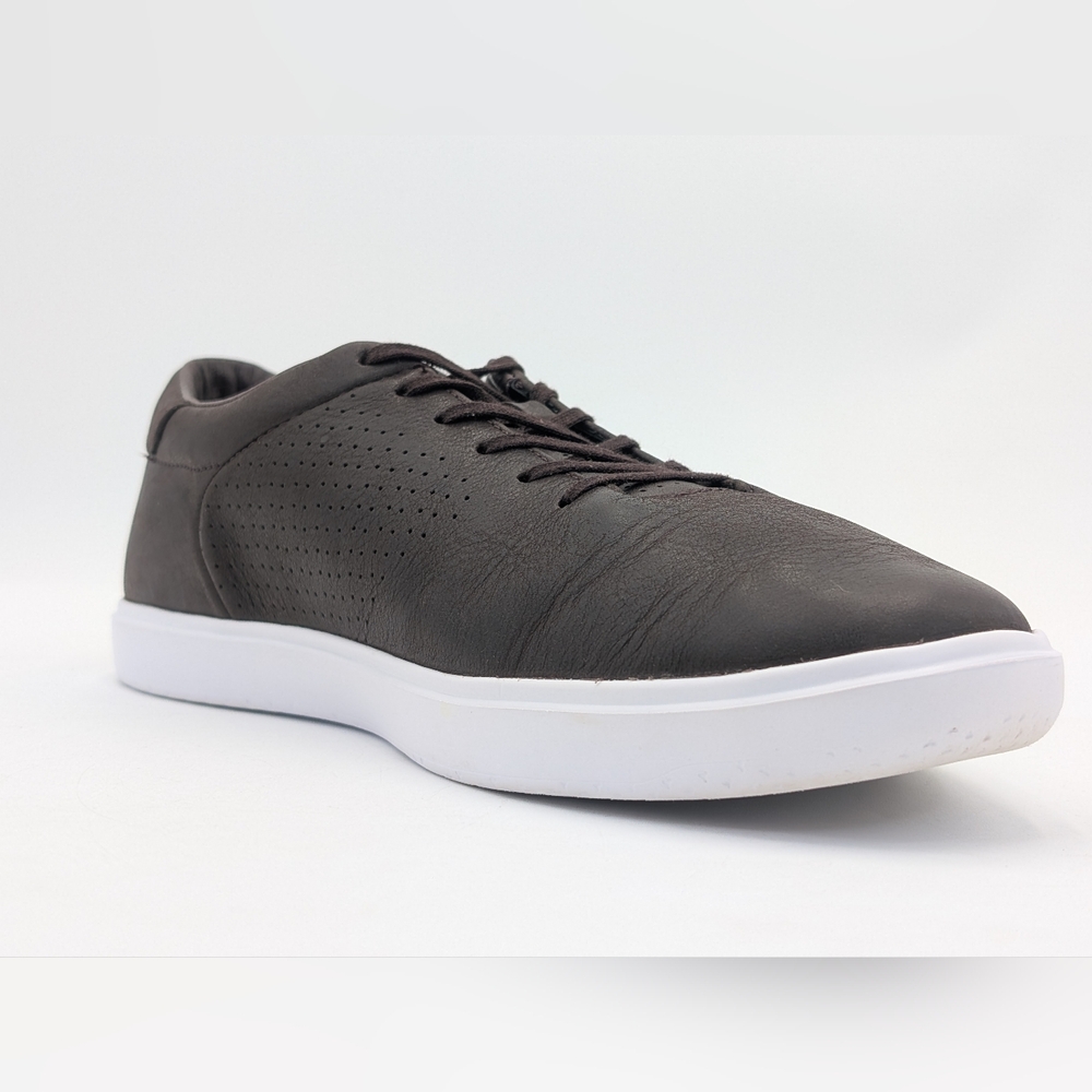 Cuater Phenom Men's Sneaker Size 10.5 Premium Leather Dark Brown/Cushion Footbed - Picture 4 of 17